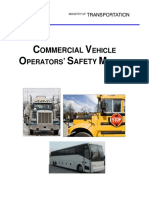 Commerical Vechicle Operators Safety Manual