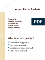 Fishbone and Pareto Analysis