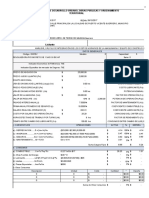 Costos Horarios, Ejemplo