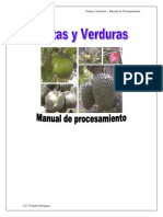 Elaboracion de Productos de Frutasyverduras