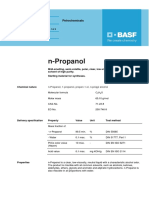 N-Propanol M5579 2016 05