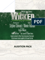 Wicked Audition Pack