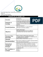 Lesson Plan Template: Standards of Learning