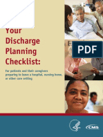 Discharge Planning Checklist