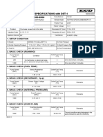 Injection Pump Test Specifications With Dst-1 HU096500-600#: 1. Setup Condition