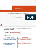 D I S 5 M, 2018: Eployment and Mplementation Tage