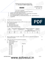 Elective I Advanced Traffic Engineering PDF