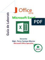 Guía de Excel 2016