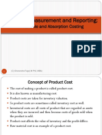 Variable and Absorption Income Statement