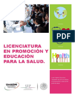 Licenciatura en Promociòn y Educaciòn para La Salud