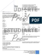 EXAMEN Estructura de Lewis, Octeto y Enlace