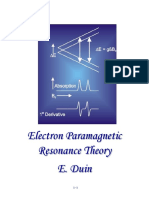 Electron Paramagnetic Resonance Theory E. Duin