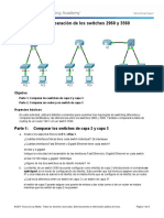 1.2.1.7 Packet Tracer - Compare 2960 and 3560 Switches