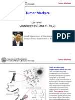 Tumor Markers: Lecturer: Chatchawin PETCHLERT, PH.D