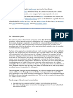 Adversarial Vs Inquisitional System