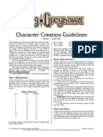 Character Generation v1.1