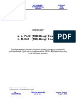 A. Z-Purlin (ASD) Design Example B. C - Girt (ASD) Design Example