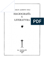 Hagiografia y Literatura La Vida de San Amaro