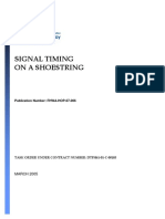 Signal Timing On A Shoestring