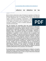 A - Aprendizaje Reflexivo de Didáctica de Las Matemáticas