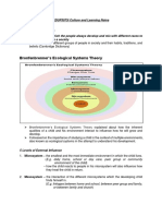 EDUP3073i Culture and Learning Notes Topic 2