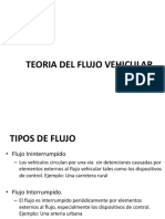 Teoria Flujo Vehicular