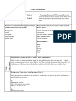 Lesson Plan Birds Nest