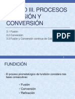 Fusión y Conversión