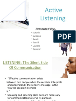 Final Active Listening