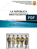 Ahs16 - Tema 04 - Teoria La Republica Aristocratica