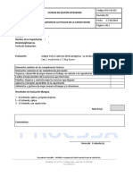 Evaluación de Eficacia de La Capacitación