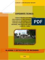 Memoria Descriptiva Alarma Contra Incendio