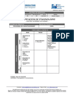 Ejemplo de Clasificación Stakeholders - Matriz Interés Vs Poder