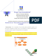 Actividad Colaborativa en Documento Compartido Google Drive