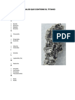 Minerales Que Contiene El Titanio 1