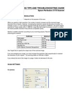 Epson Perfection Scanner Tips and Troubleshooting