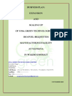 Josa Green Fuel Technologies Business Plan 20th May 2018