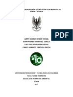 Diagnostico y Propuesta de Optimizacion Ptar Municipio de Nobsa Final