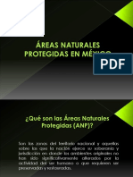 Áreas Naturales Protegidas en México