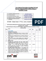 BOQ Assam Tender New Office