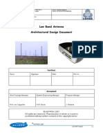 Low Band Antenna Architectural Design Document: Verified