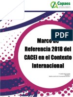 CACEI - Marco de Referencia 2018