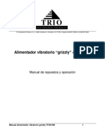 TF4016B Instruction and Parts Manual Spanish PDF