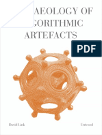 Link, David - Archaeology of Algorithmic Artefacts PDF