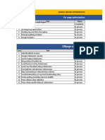 SEO Weekly Work Schedule-Trialect