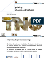 3d Food Printing March 2015