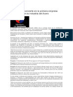 Novacero Se Convierte en La Primera Empresa Ecoeficiente en La Industria Del Acero