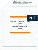 MSDS - Material Safety Data Sheets JINCHAN