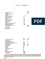 管理会计作业-Assignment 1 答案
