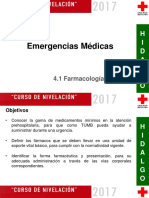 4.1 Farmacología General